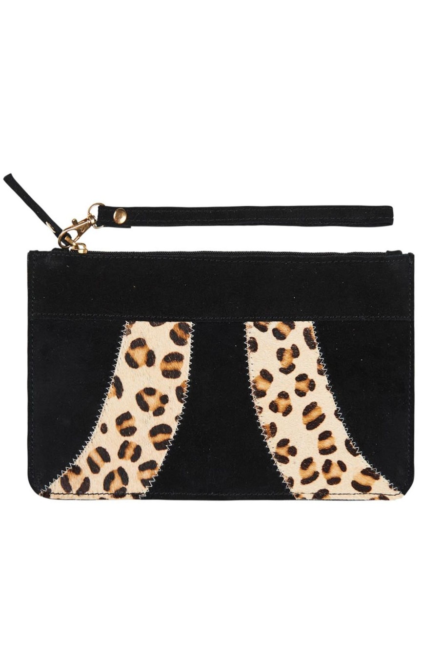 Accessories eb&ive | Helena Clutch - Black/Pard