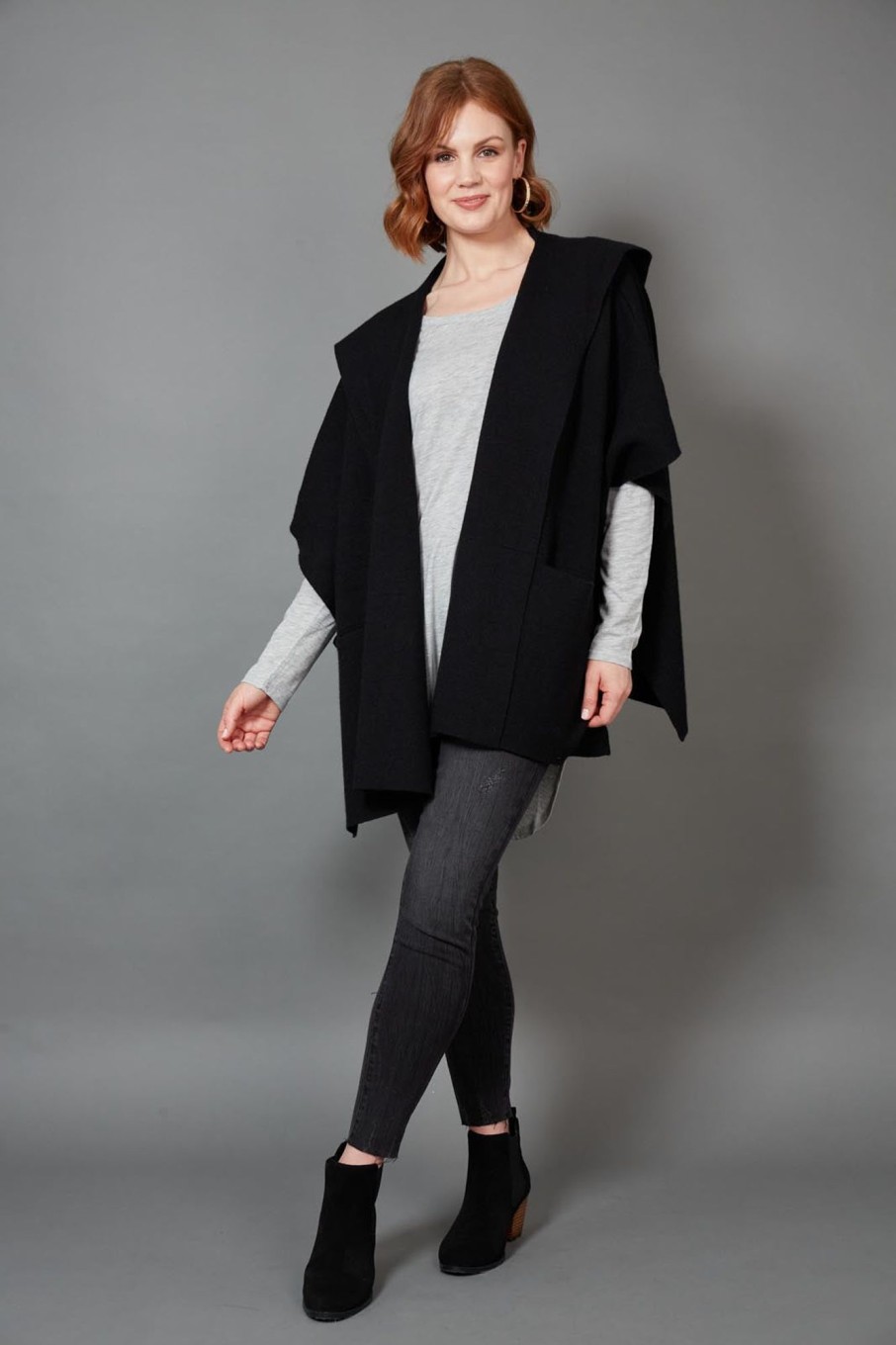 Clothing eb&ive Capes | Kit Cape - Ebony