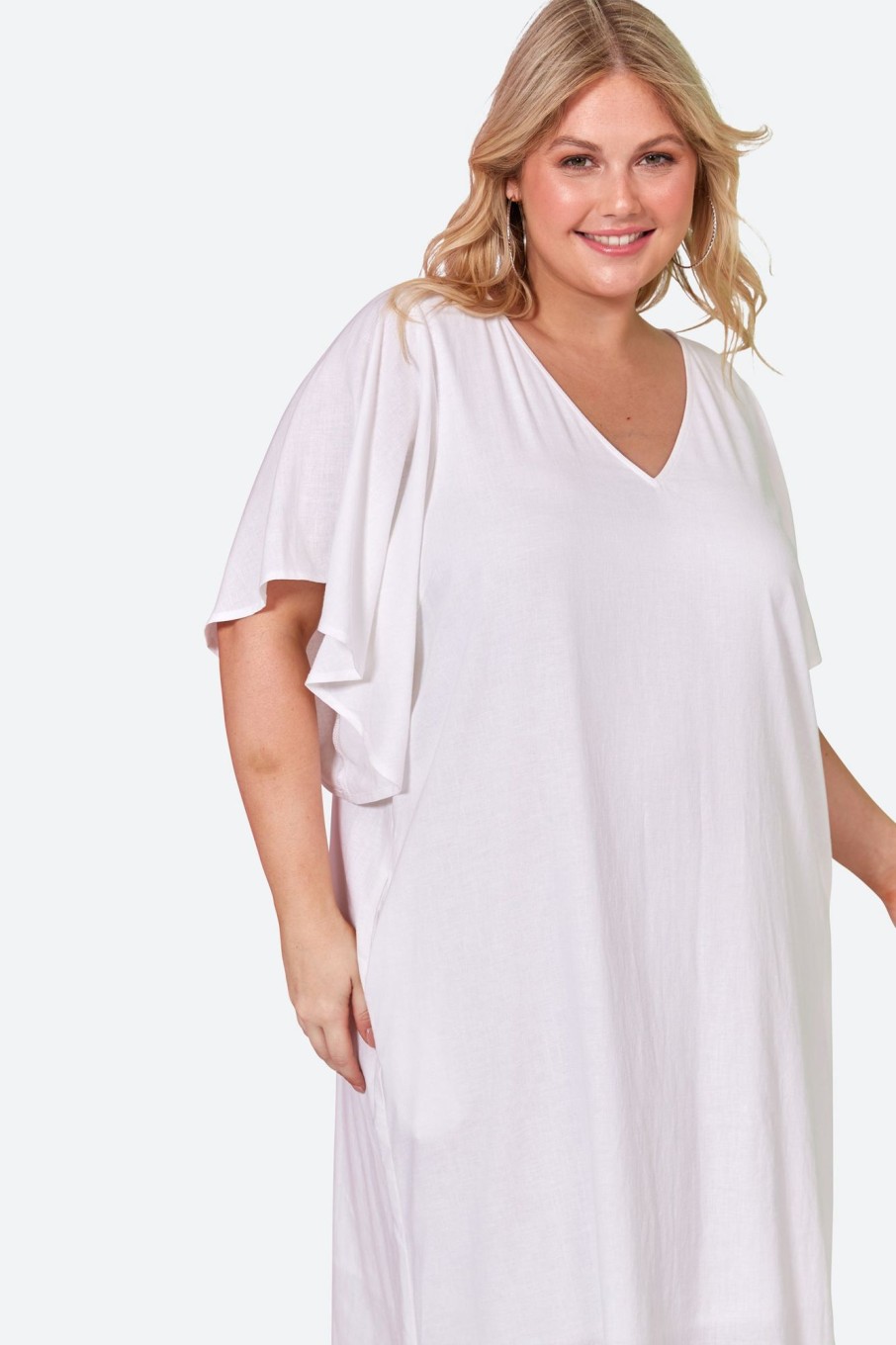 Clothing eb&ive Short Dresses | Verve Dress - Blanc