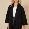 Clothing eb&ive Jackets | Klein Duster Coat - Ebony