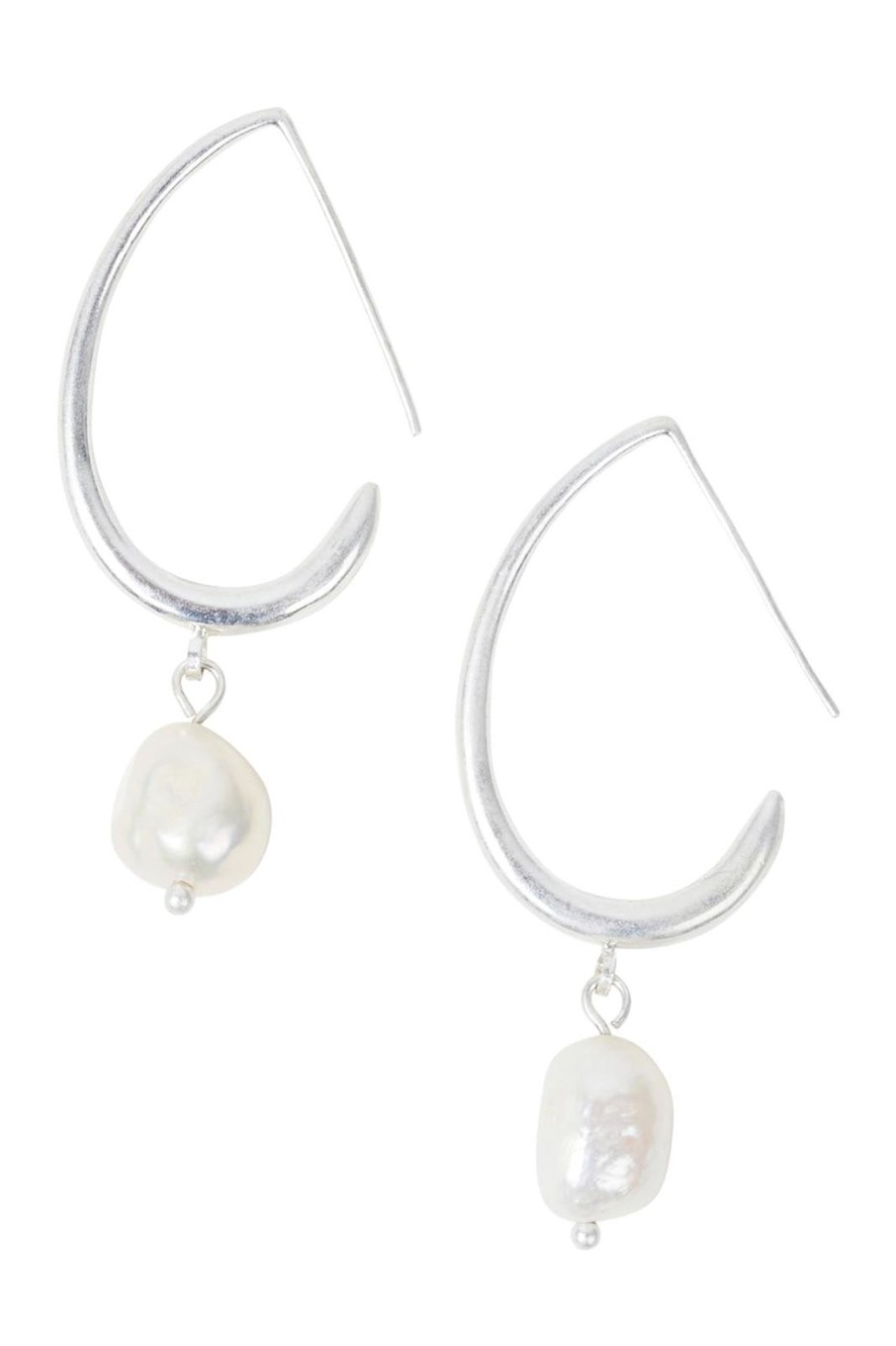 Accessories eb&ive Earrings | Capella Dainty Earring - Silver