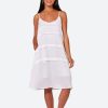 Clothing eb&ive Mid-Length Dresses | La Vie Tank Dress - Blanc