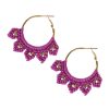 Accessories eb&ive Earrings | Diaz Crochet Earring - Mulberry