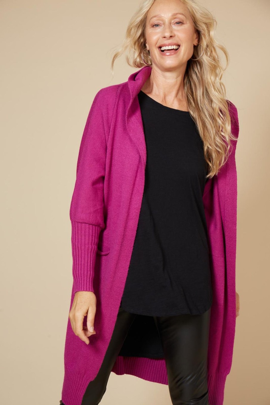 Clothing eb&ive Cardigans | Kit Cardigan - Mulberry