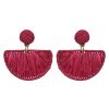 Accessories eb&ive Earrings | Milli Moon Earring - Mulberry