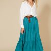 Clothing eb&ive Skirts | Vienetta Maxi Skirt - Teal