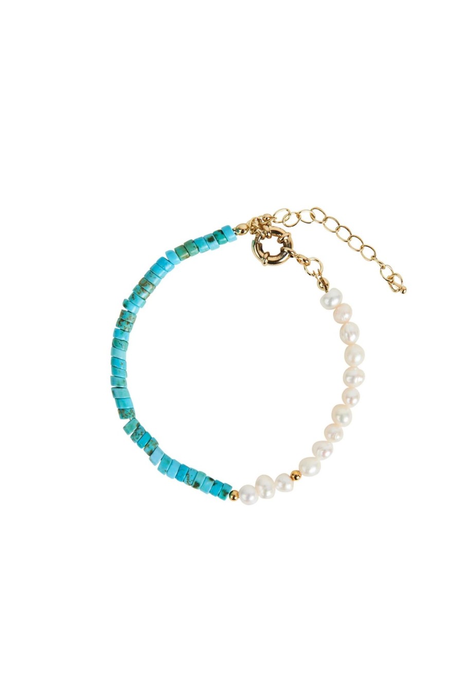 Accessories eb&ive Bracelets & Bangles | Plumeria Pearl Bracelet - Capri