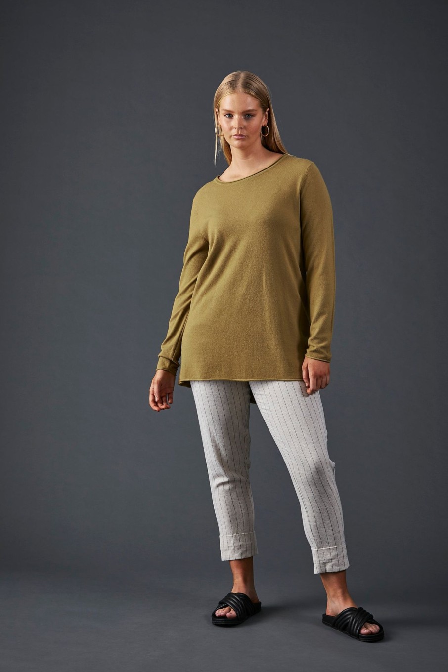 Clothing eb&ive Jumpers | Gunyah Knit - Dijon