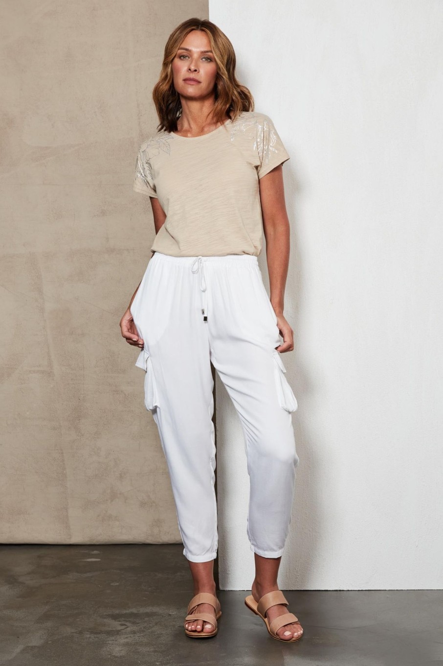 Clothing eb&ive Pants | Amity Pant - Salt