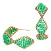 Accessories eb&ive Earrings | Vivid Bead Earring - Kiwi