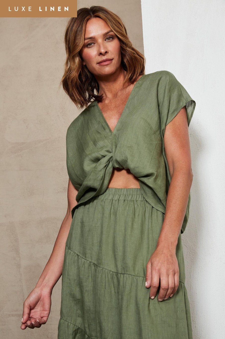 Clothing eb&ive | Indica Twist Top - Fern