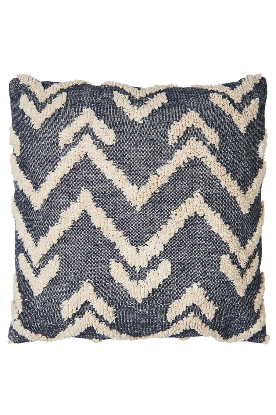 Homewares eb&ive Cushions | Acacia Square Cushion - Denim