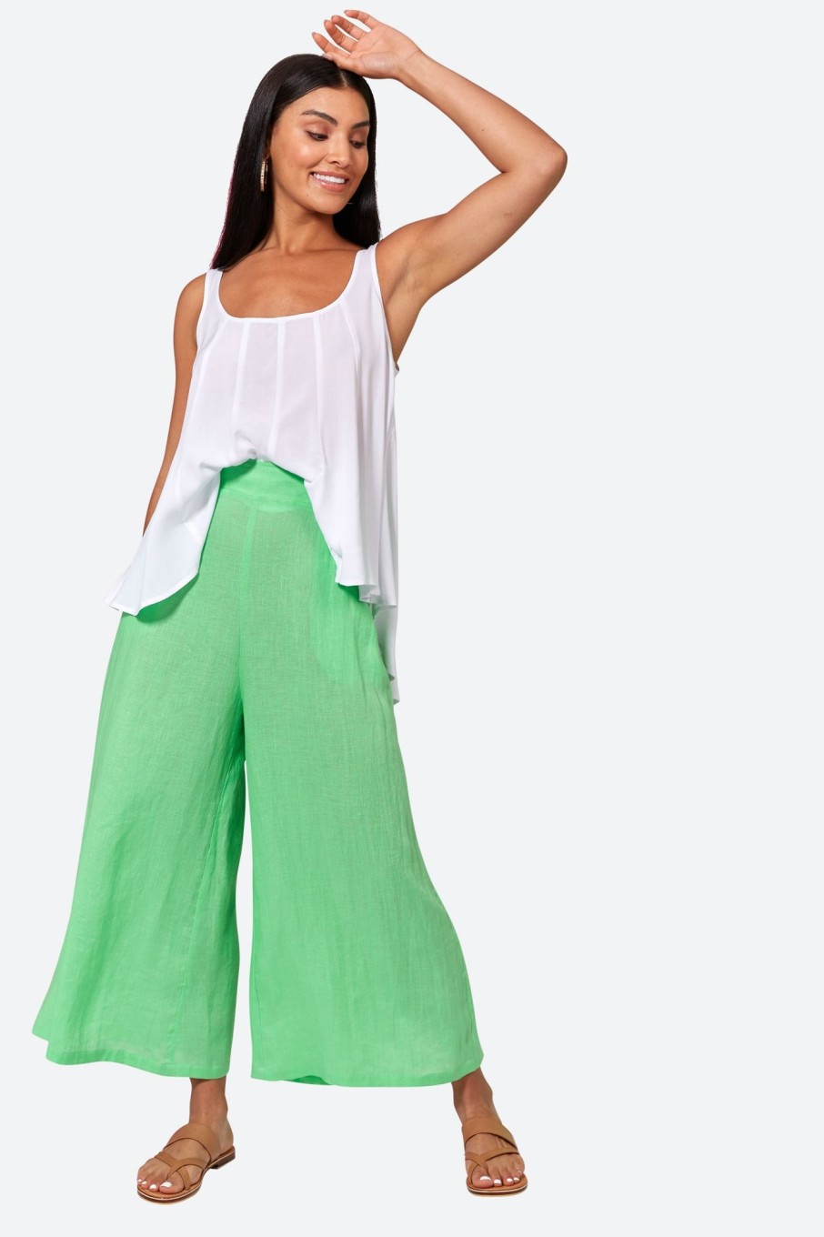 Clothing eb&ive Pants | La Vie Crop Pant - Kiwi