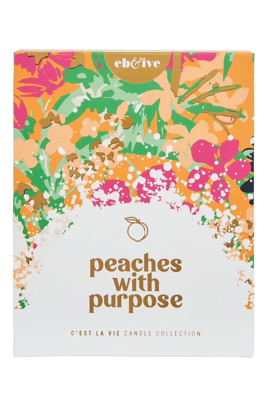 Homewares eb&ive Candles | C'Est La Vie Candle - Peaches With Purpose