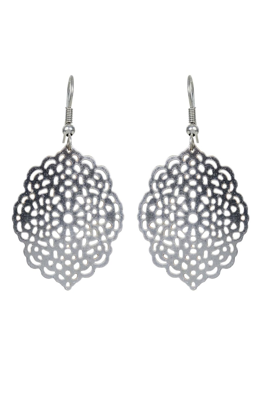 Accessories eb&ive Earrings | Allure Silver Earring - Broderie