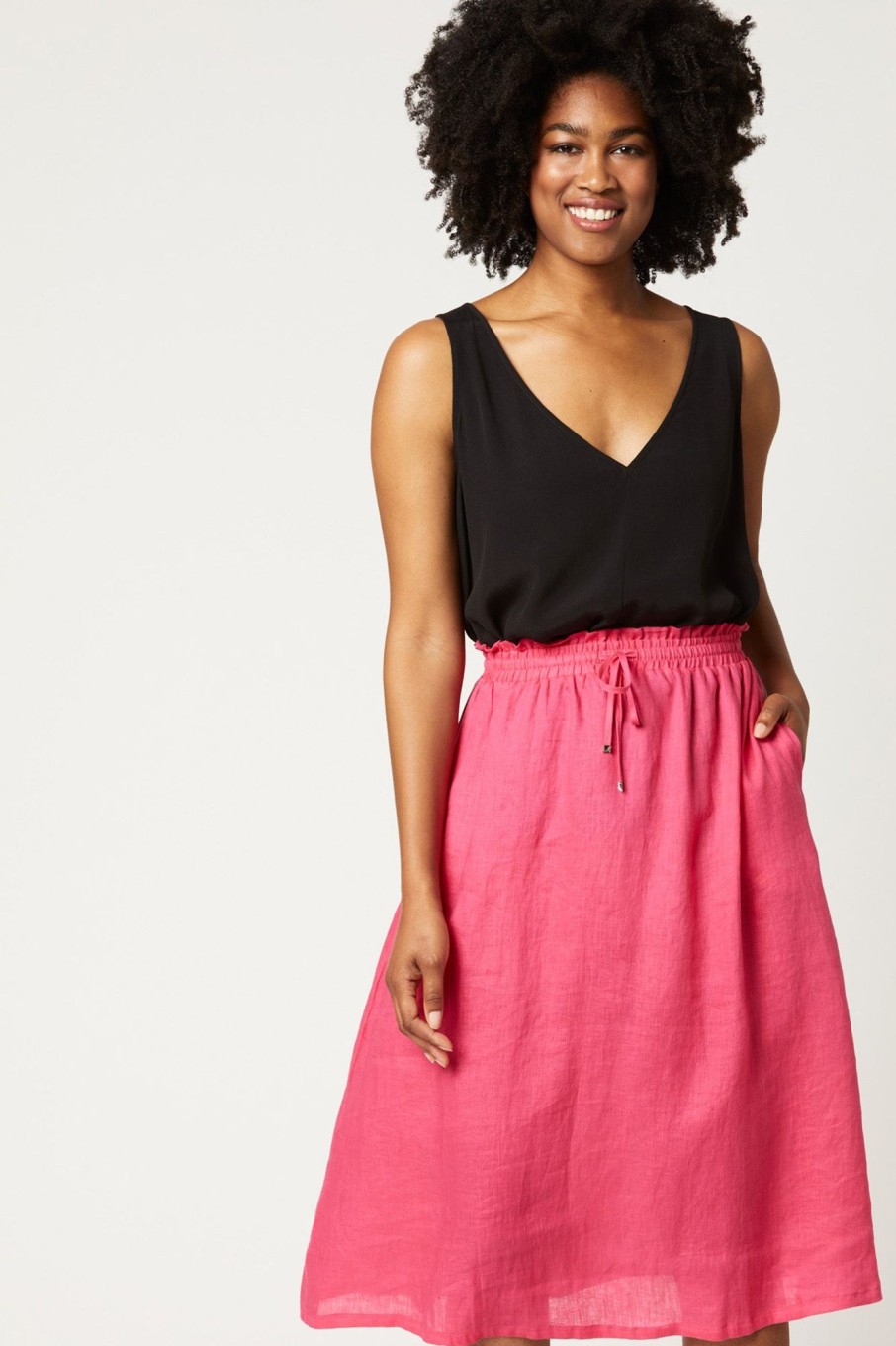 Clothing eb&ive Skirts | Nala Skirt - Flamingo