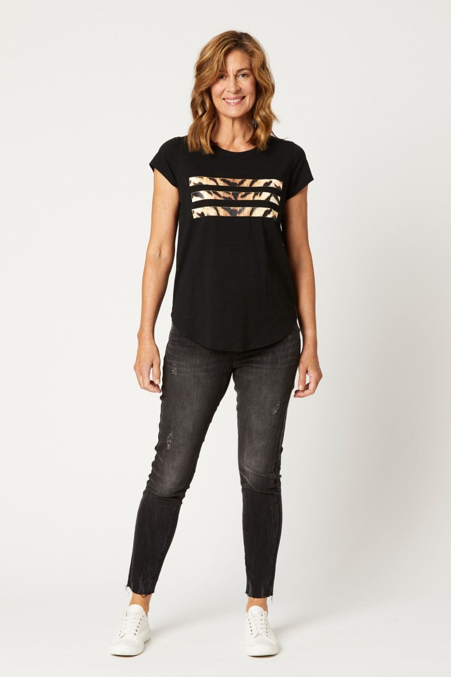 Clothing eb&ive T-Shirts | Lioness Tshirt - Black / Tigress