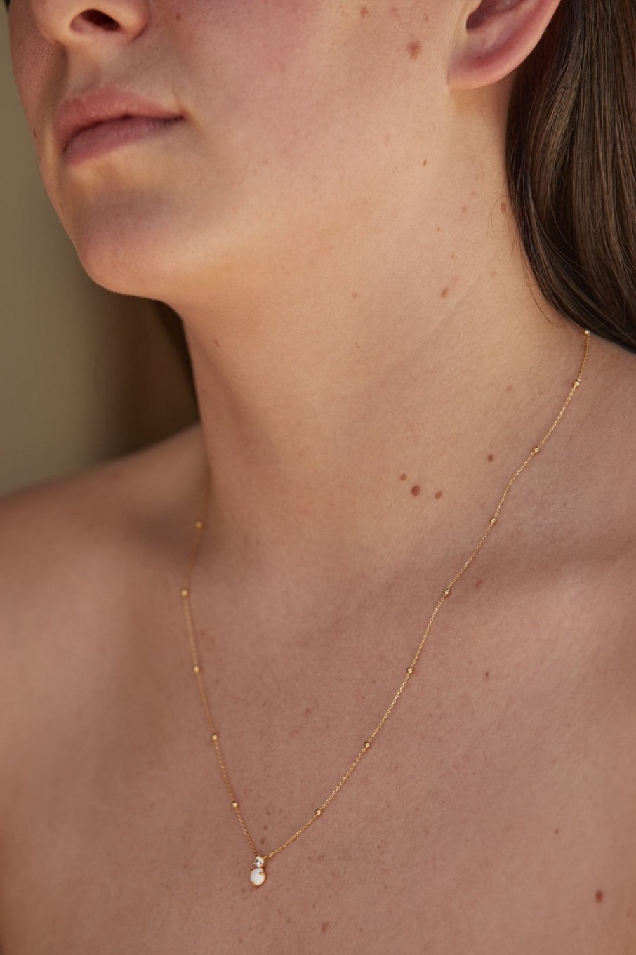 Accessories eb&ive Necklaces | Instinctive Necklace - Opal