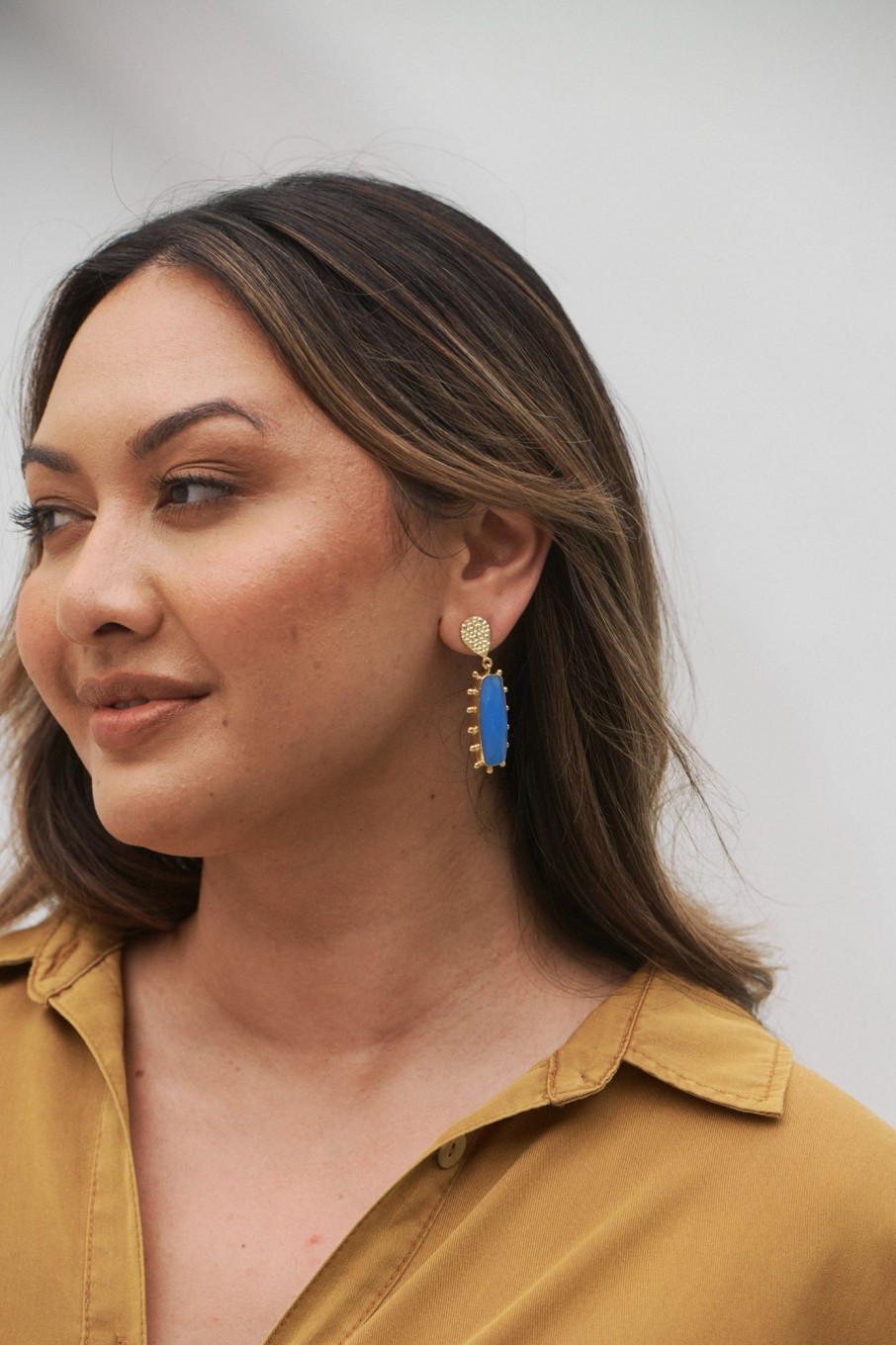 Accessories eb&ive Earrings | Zest Earring - Royalty