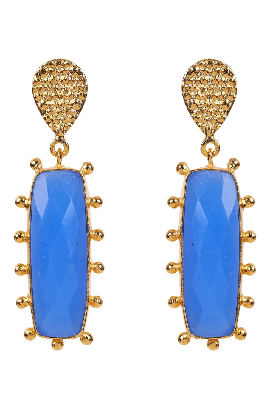 Accessories eb&ive Earrings | Zest Earring - Royalty