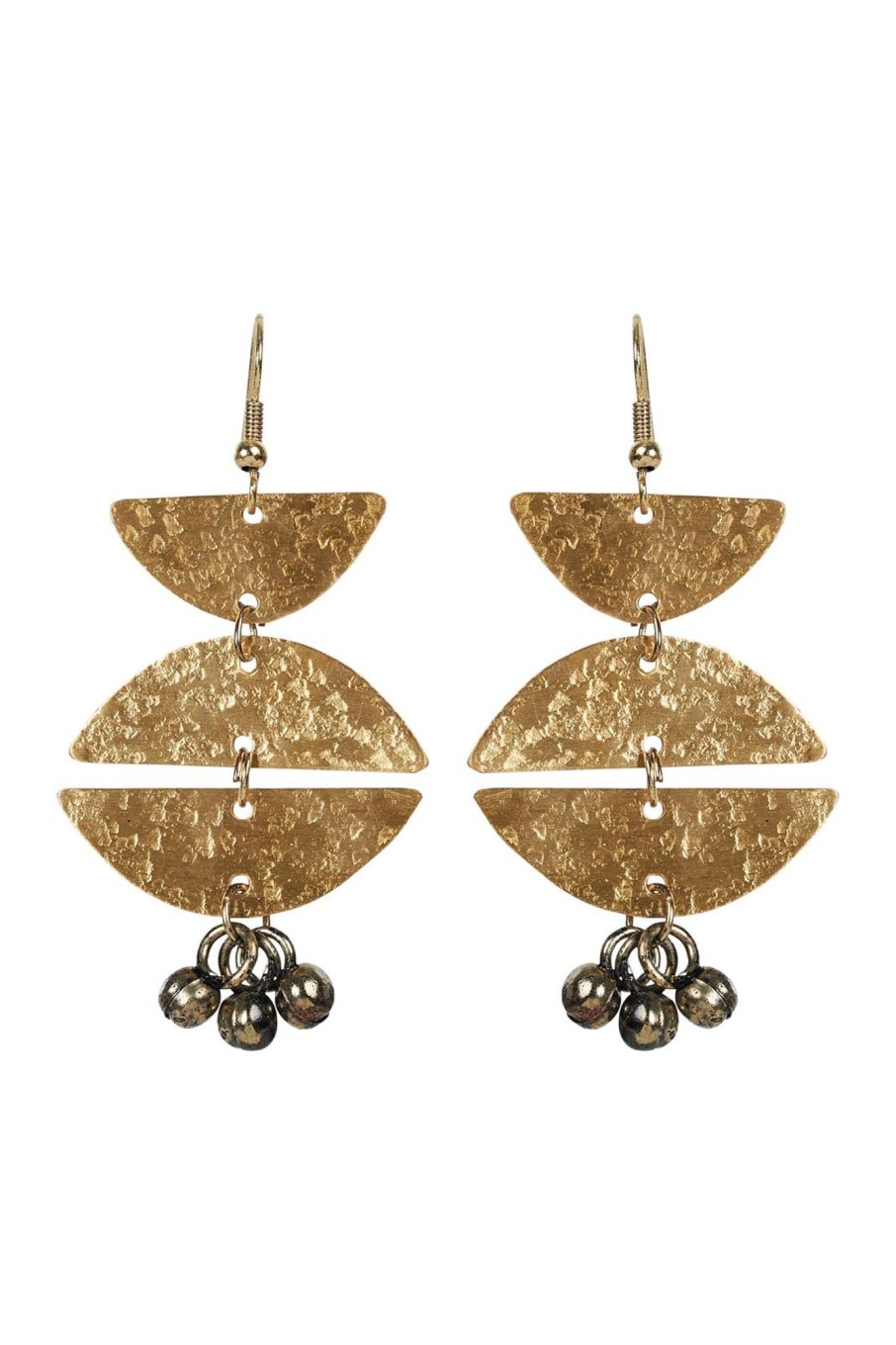 Accessories eb&ive Earrings | Tullah Earring Brass - Moon