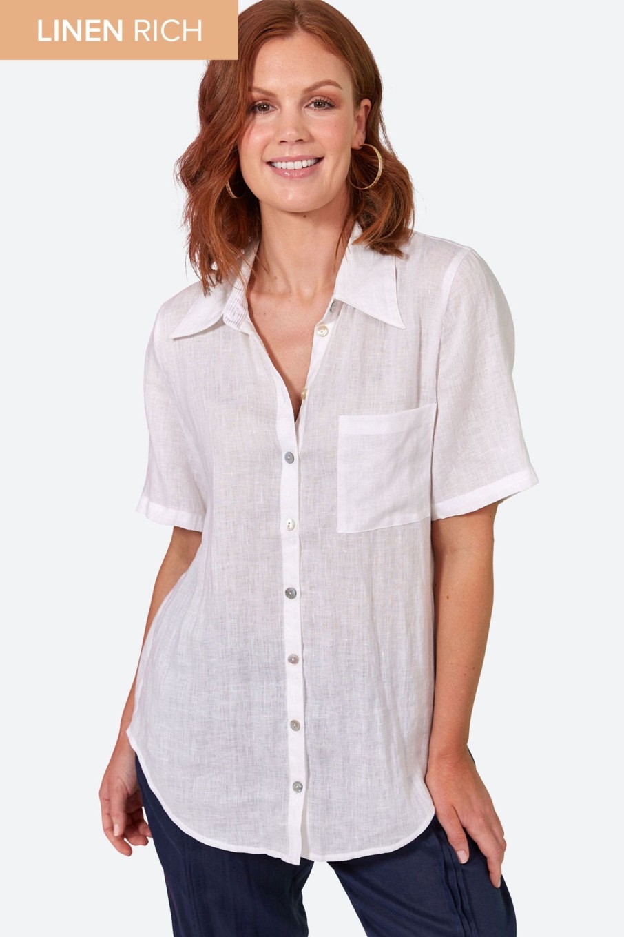 Clothing eb&ive Shirts | La Vie Shirt - Blanc