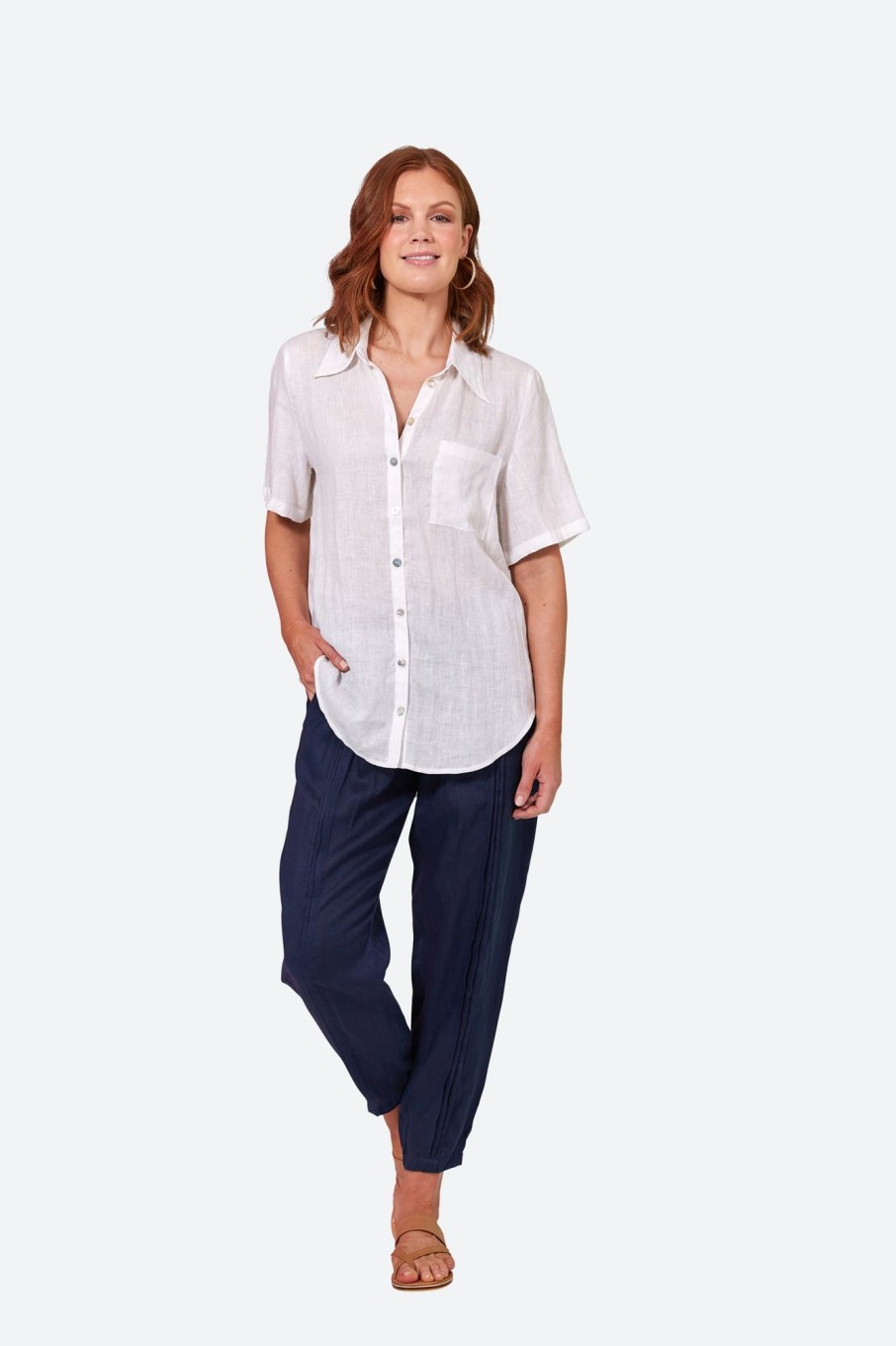 Clothing eb&ive Shirts | La Vie Shirt - Blanc