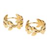 Accessories eb&ive Earrings | Legacy Earring - Gold Leaf