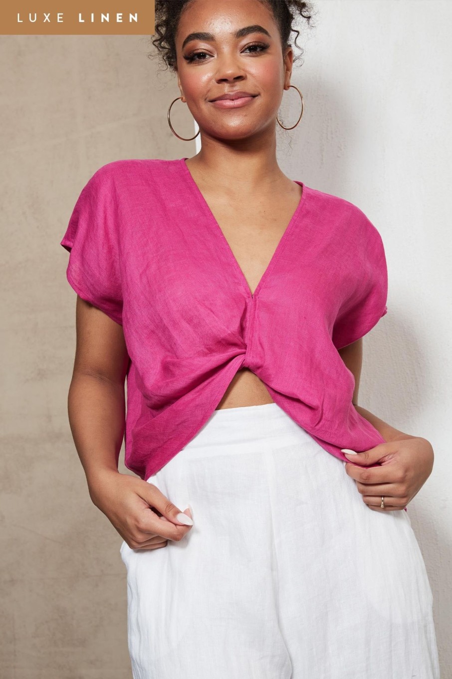 Clothing eb&ive | Indica Twist Top - Orchid