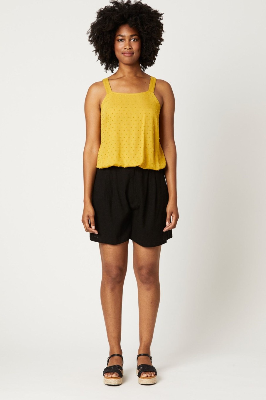 Clothing eb&ive Tanks | Jungle Tank - Maize