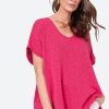 Clothing eb&ive Knits | Jovial Top - Fuchsia