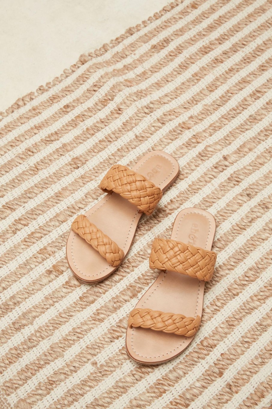 Shoes eb&ive | Lotus Slide - Tan