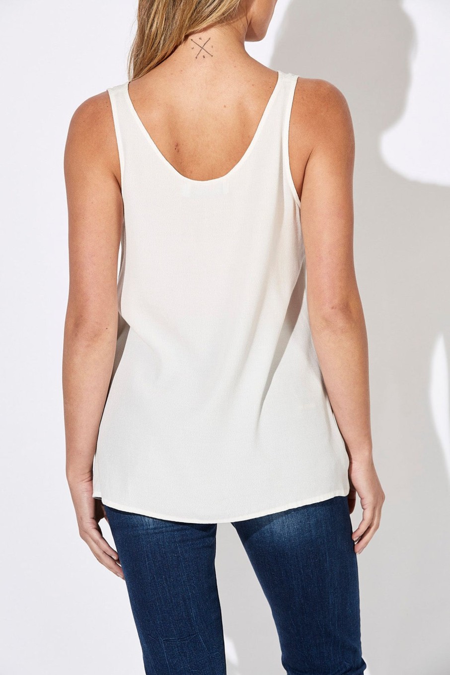 Clothing eb&ive Tanks | Basic Tank - Ivory