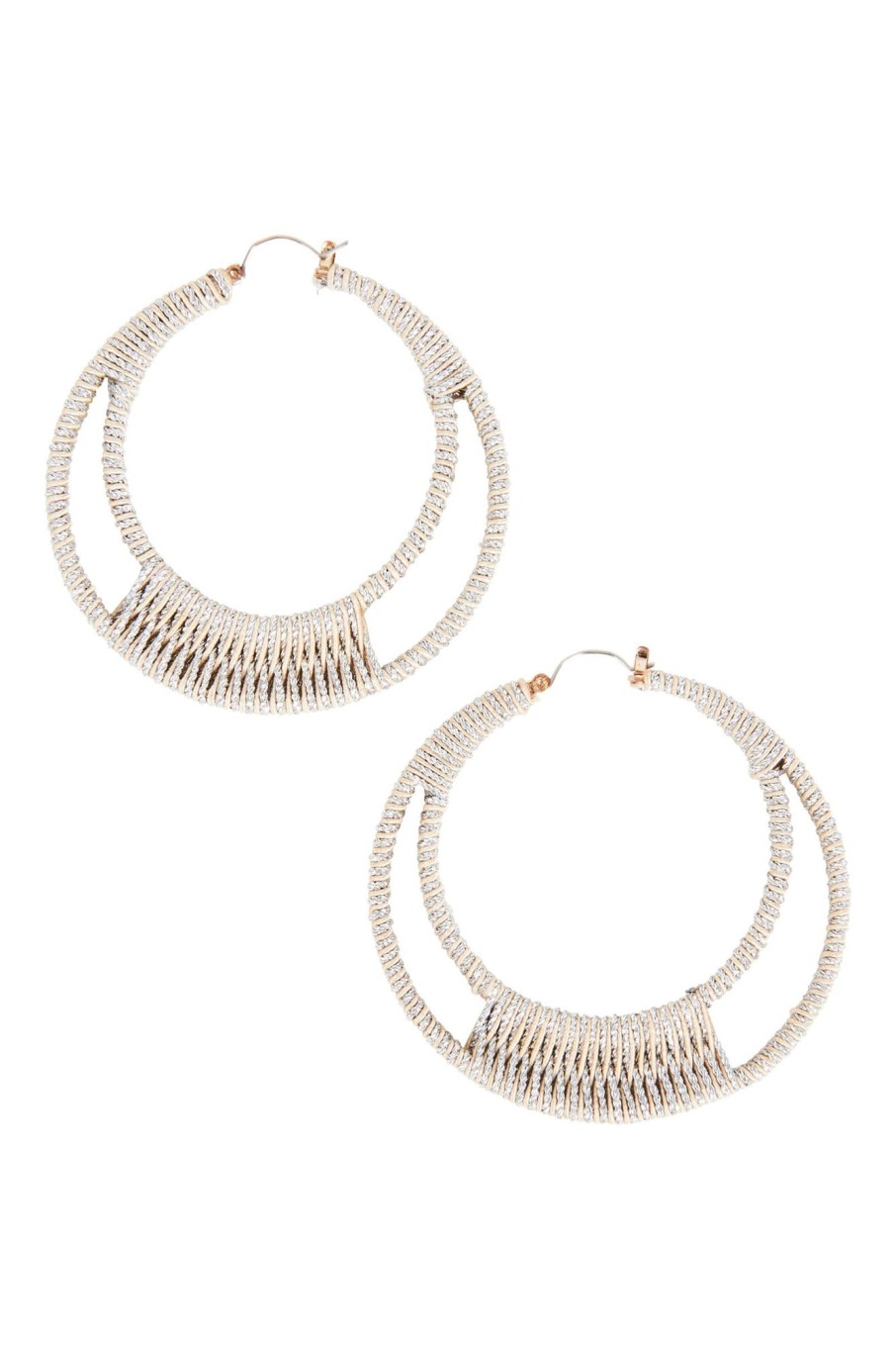 Accessories eb&ive Earrings | Studio Hoop Earring - Salt