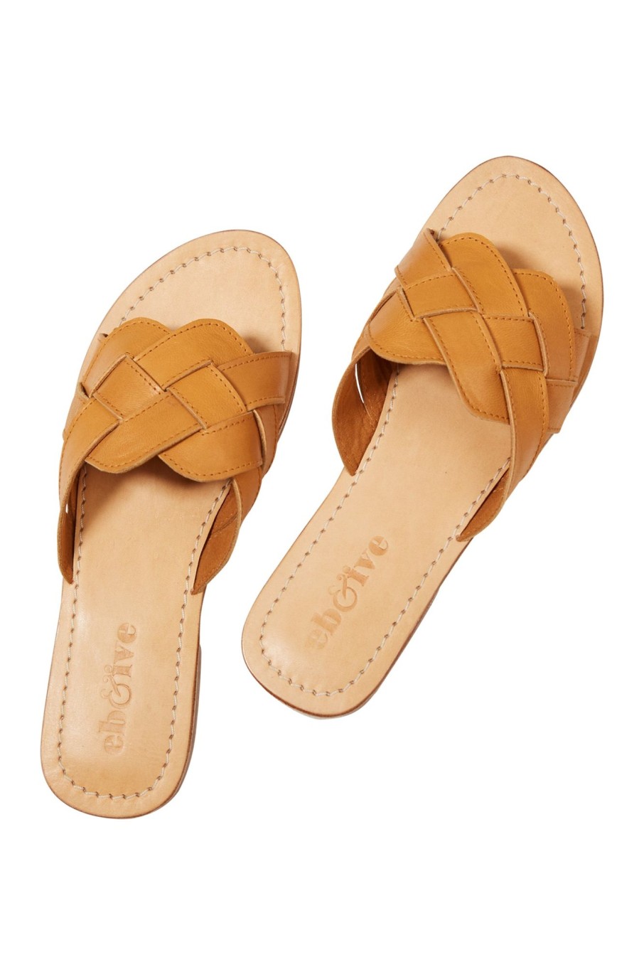 Shoes eb&ive | Alma Slide - Tan