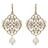 Accessories eb&ive Earrings | Klein Luxe Earring - Pearl Filagree