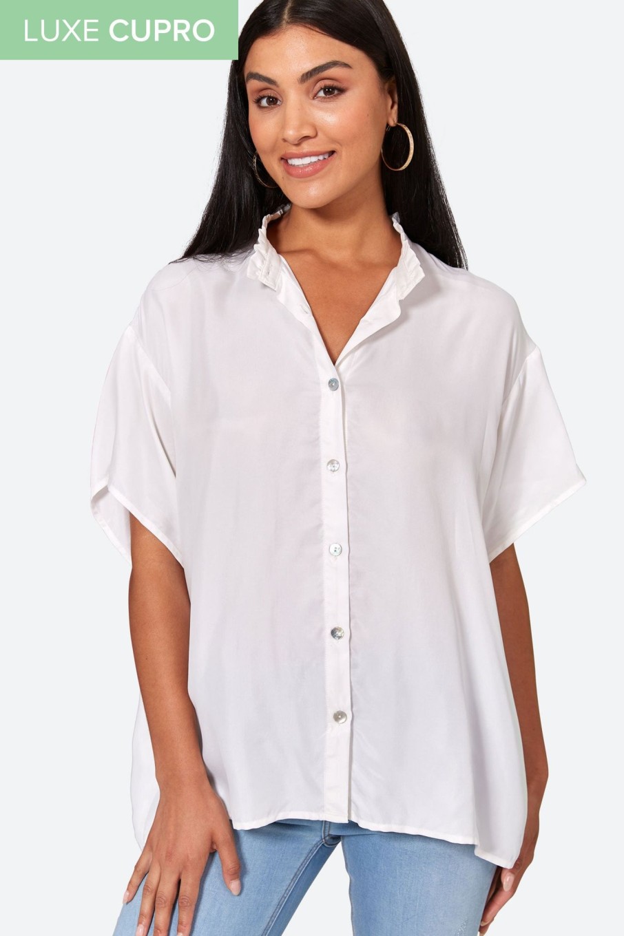 Clothing eb&ive Shirts | Elixir Shirt - Blanc