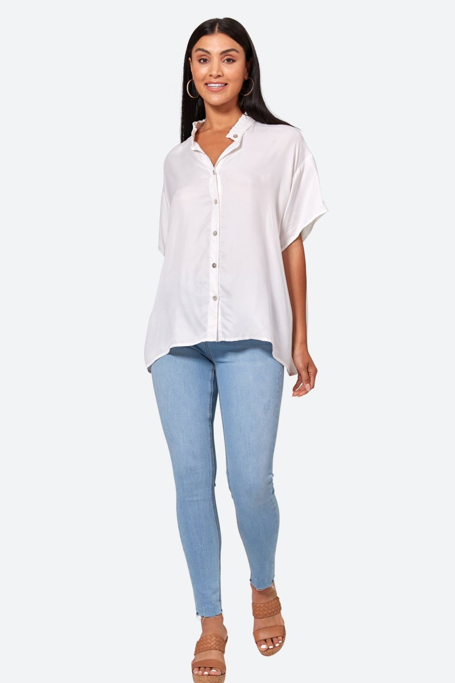 Clothing eb&ive Shirts | Elixir Shirt - Blanc