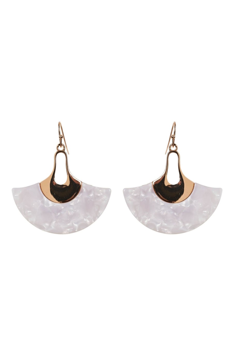 Accessories eb&ive Earrings | Esprit Moon Earring - Blanc