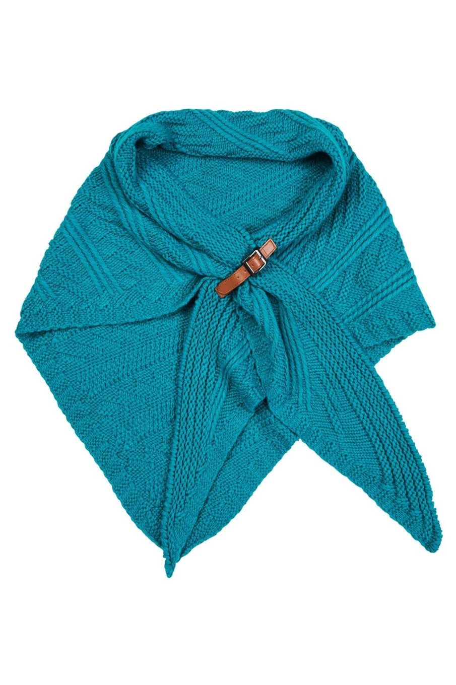 Accessories eb&ive | Sepia Cable Scarf - Teal