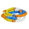 Accessories eb&ive Bracelets & Bangles | Ludus Cluster Bracelet - Citrus/Capri