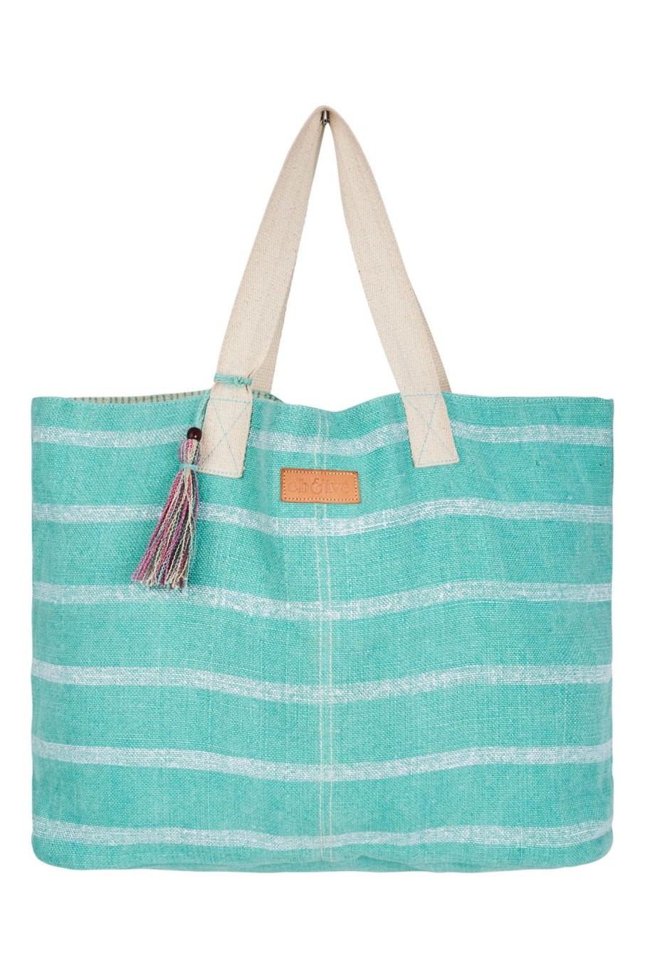 Accessories eb&ive | La Vie Beach Bag - Mint