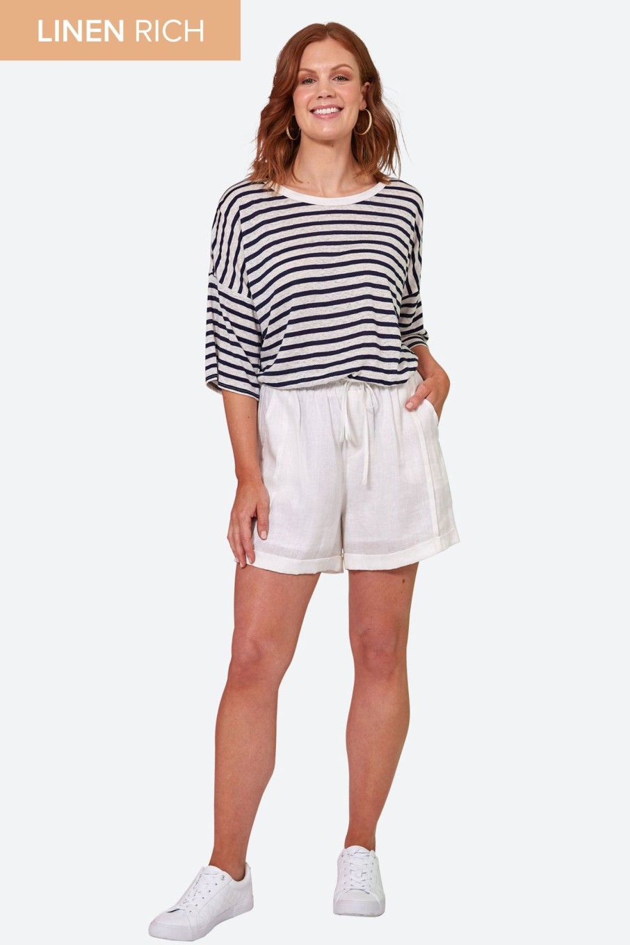 Clothing eb&ive Shorts | Studio Short - Salt