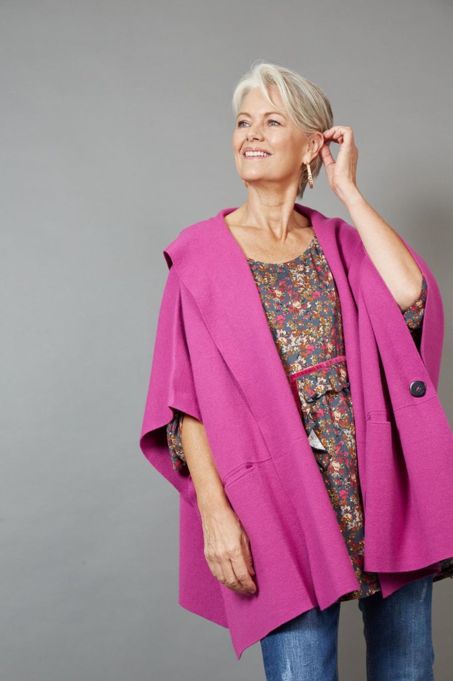 Clothing eb&ive Capes | Kit Cape - Mulberry