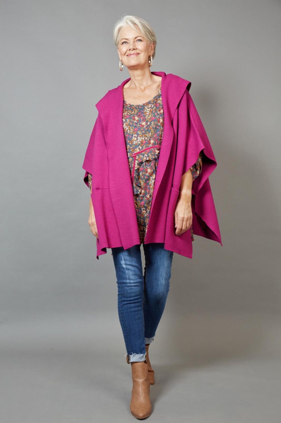 Clothing eb&ive Capes | Kit Cape - Mulberry