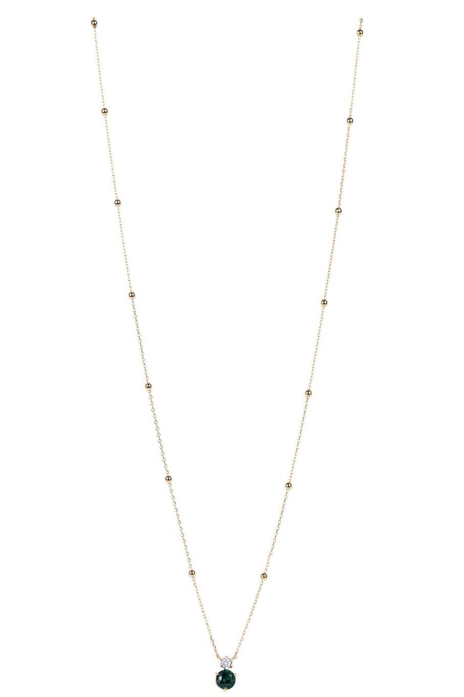 Accessories eb&ive Necklaces | Instinctive Necklace - Emerald