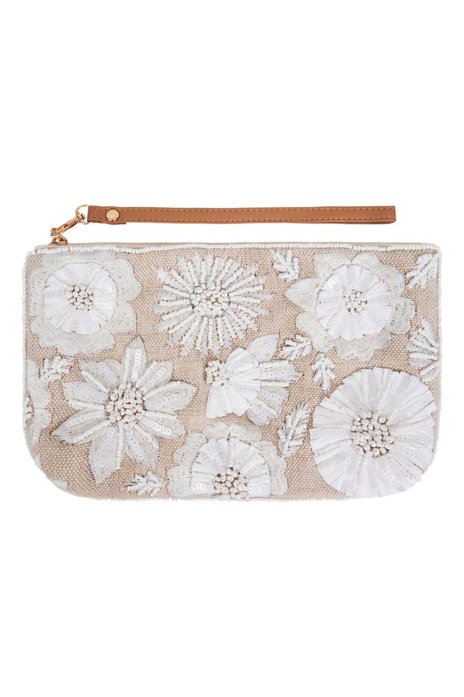 Accessories eb&ive | Flourish Clutch - Tusk