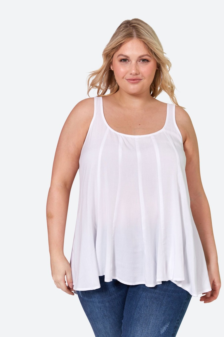 Clothing eb&ive Tanks | Esprit Tank - Blanc