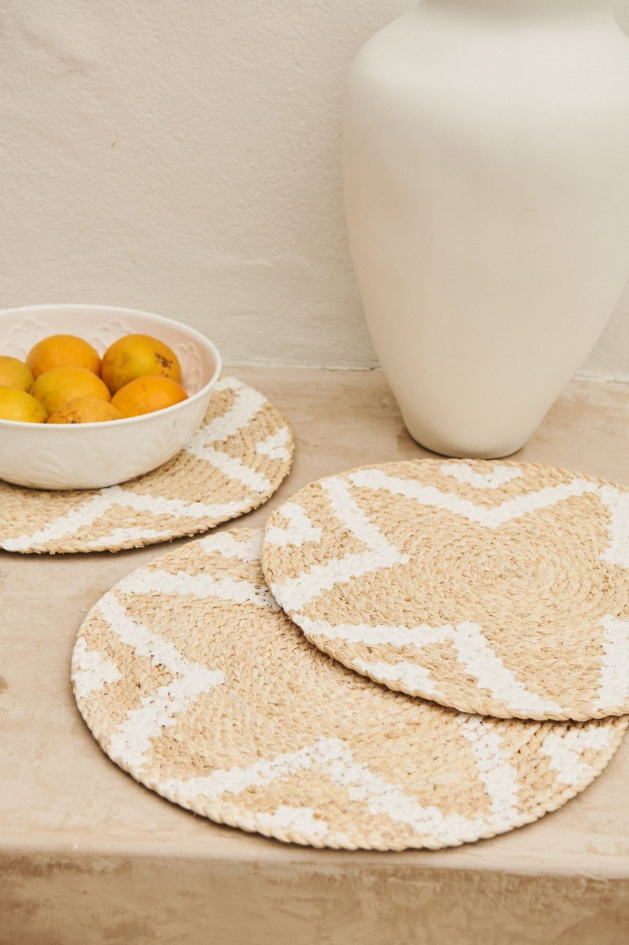 Homewares eb&ive | Flourish Placemat - Salt