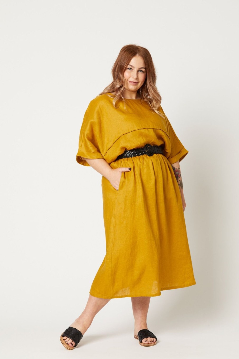 Clothing eb&ive Skirts | Nala Skirt - Honey